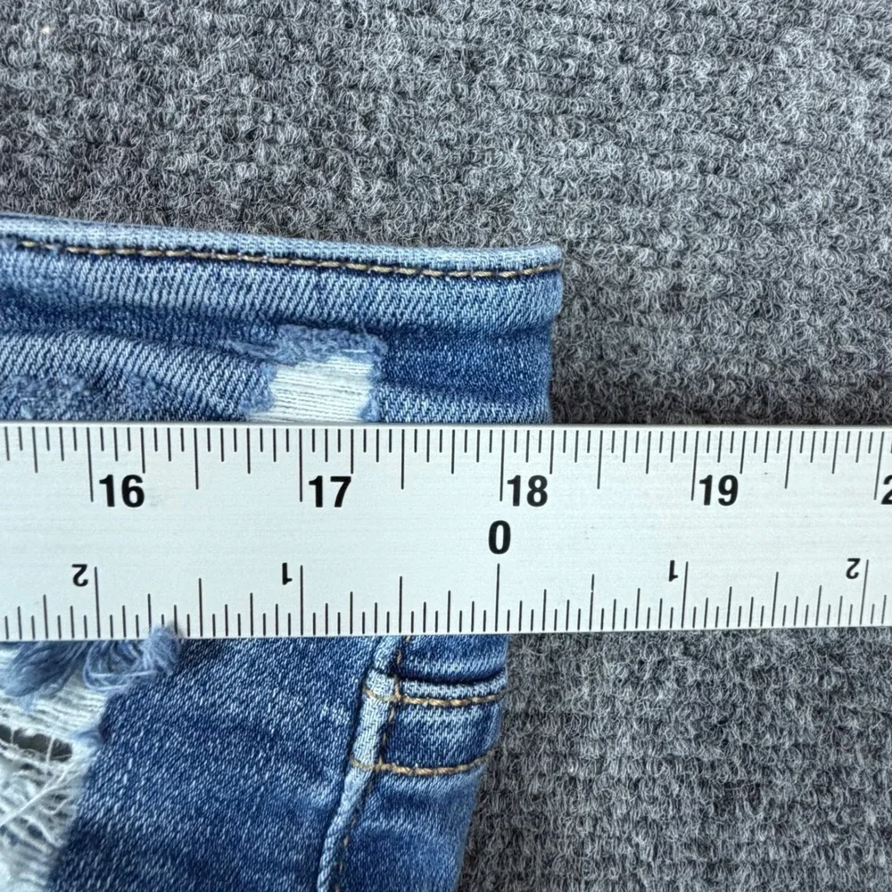 VTG BKE Payton Mid-Rise Bootcut Jeans Blue Distressed Denim Size 33x31.5 Mens